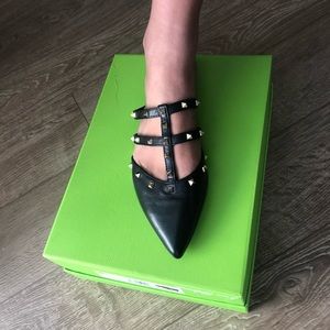 Marc Fisher studded loafers